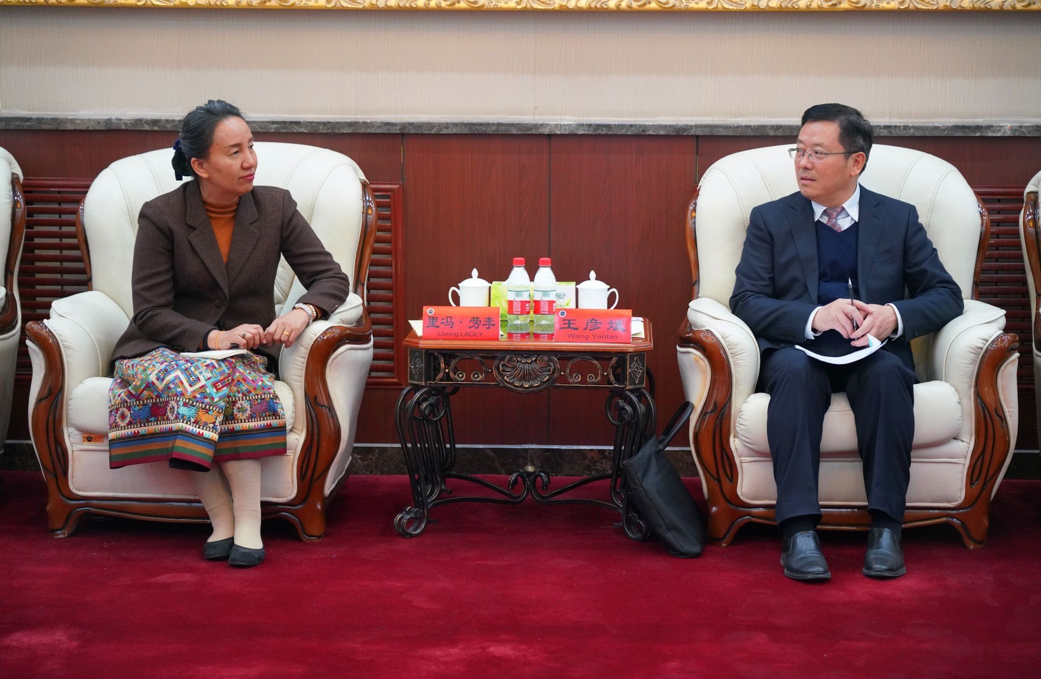 老挝民政事务部代表团到访西北民族大学