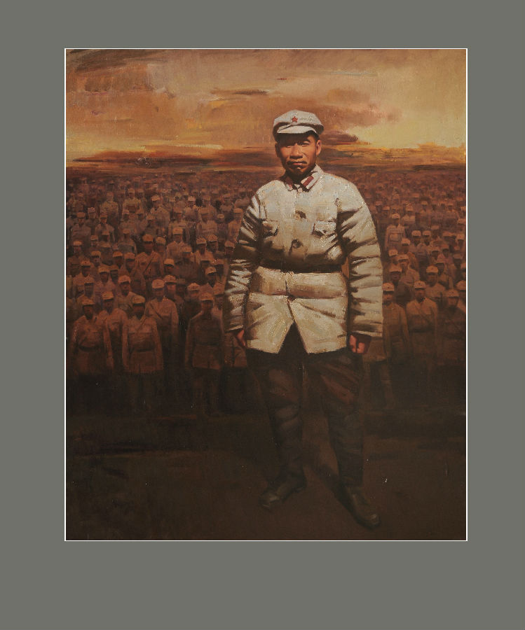马克(教师)油画作品《曙光�?��?�朱�?1936�?.jpg