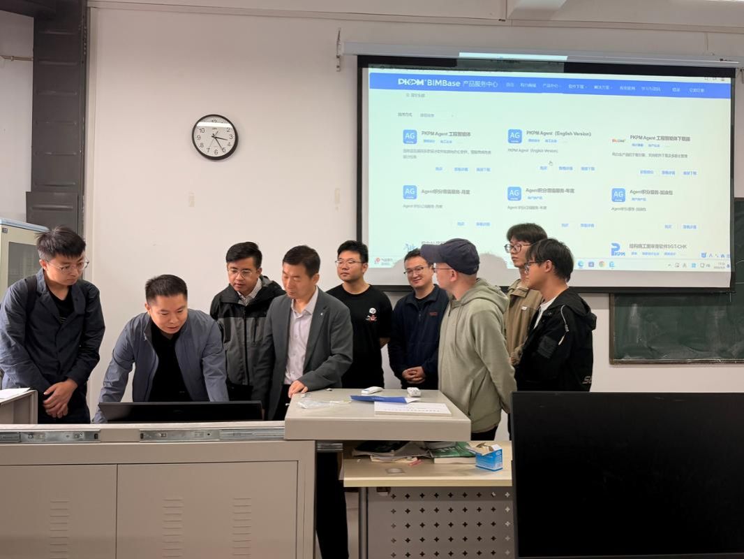 中国建筑科学研究院来我院进行实践教学交流和技术服务